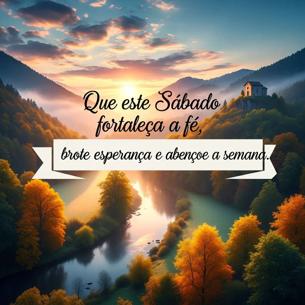 Sábado: Tríade de Renovação.