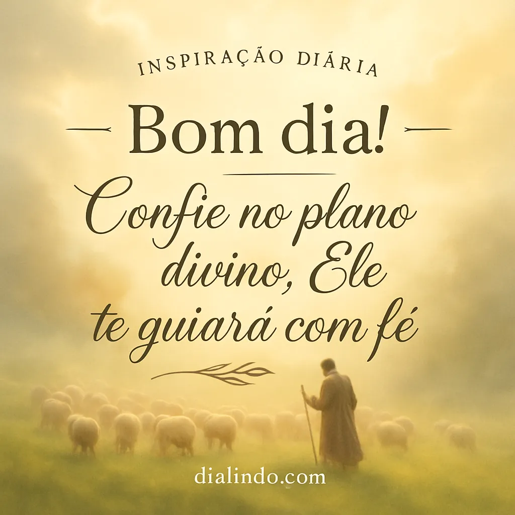 Rumo ao Plano, Guiado em Fé.