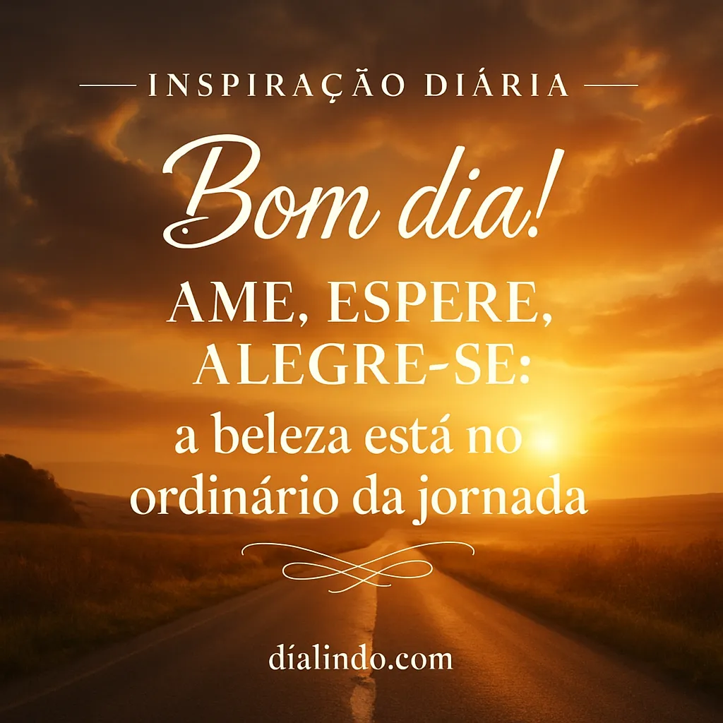 Alegria Esperançosa no Comum