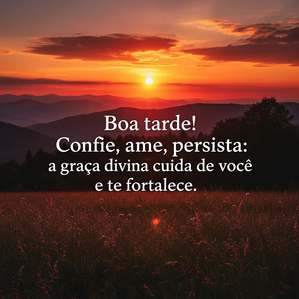 Graça que floresce em você.