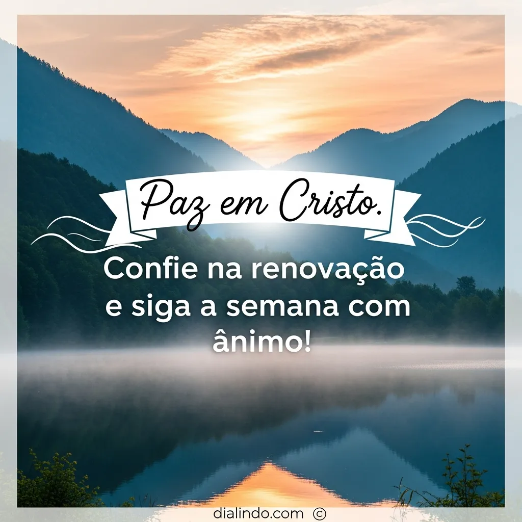 Ânimo Renovado em Cristo.