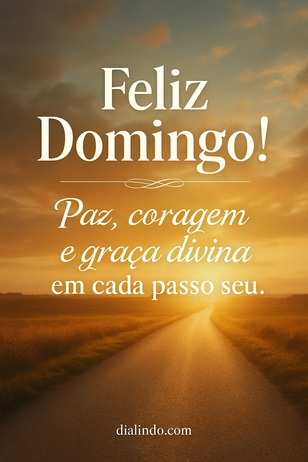 Domingo: Passos Guiados e Serenos