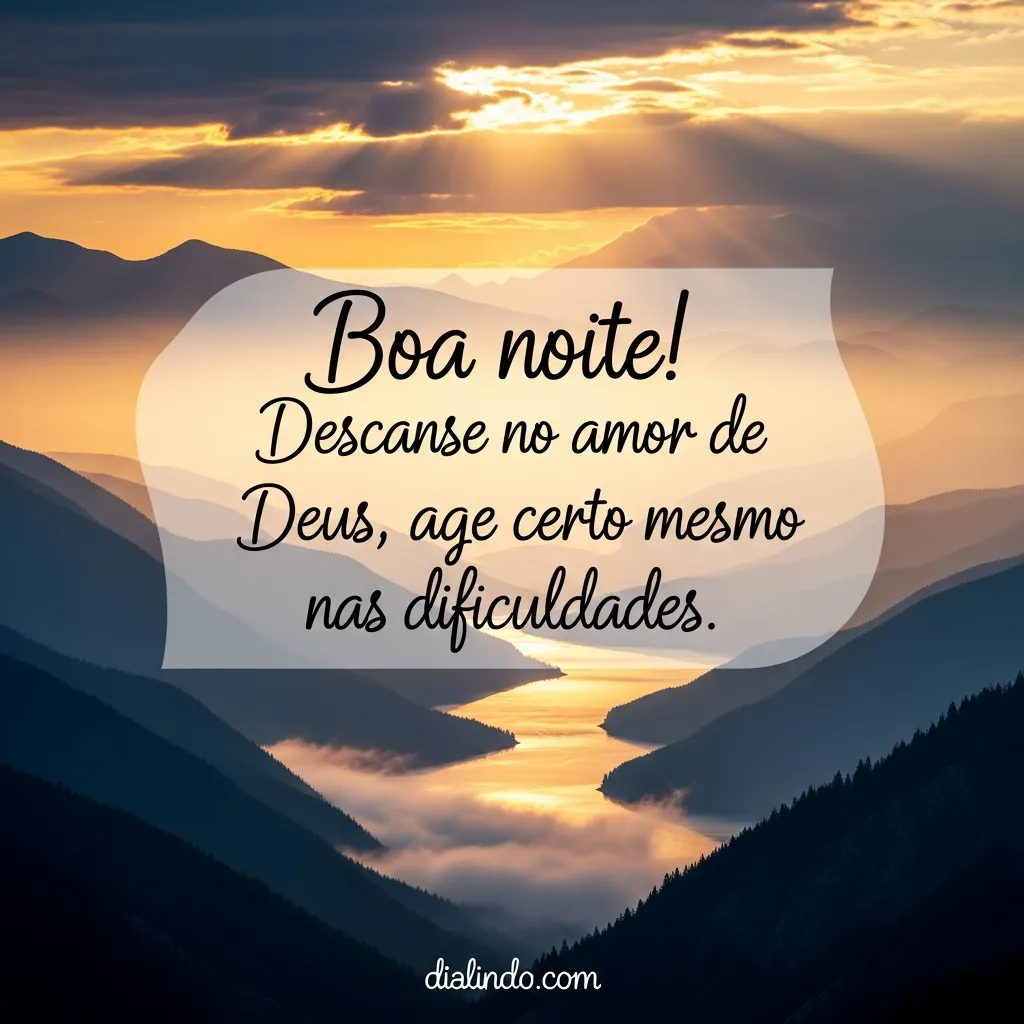 Deus tece em provações.