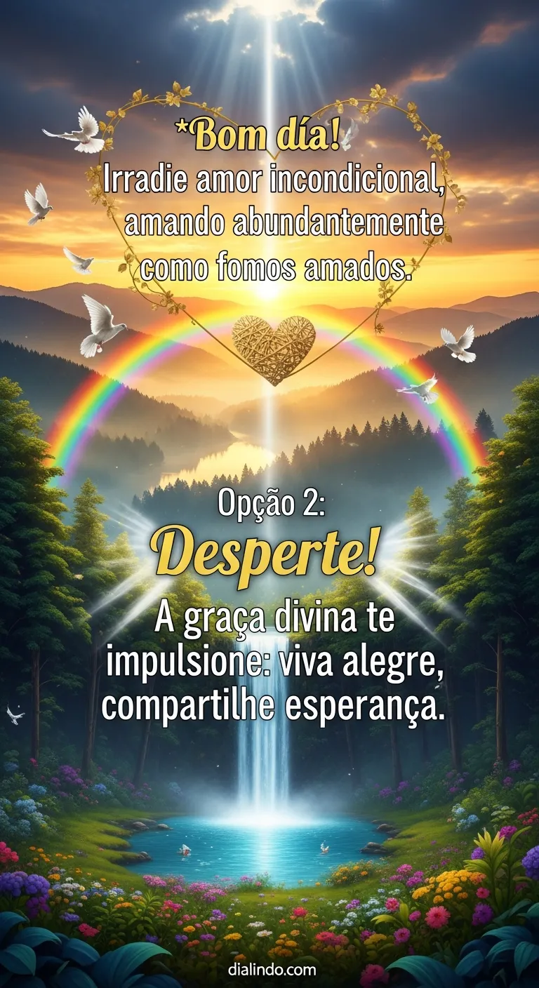 Luz, Graça, Propósito: Amanhecer