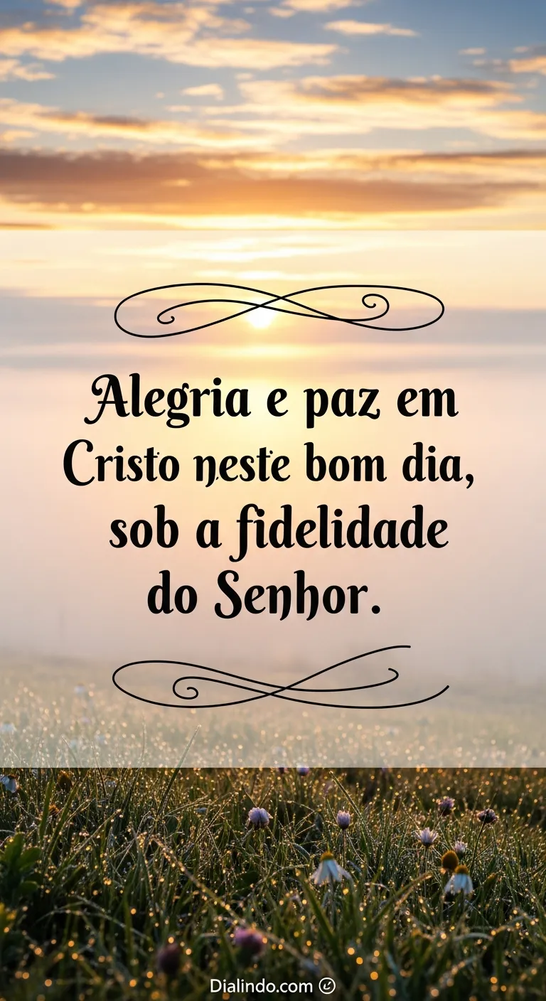 Fidelidade Divina: Alegria Matinal.