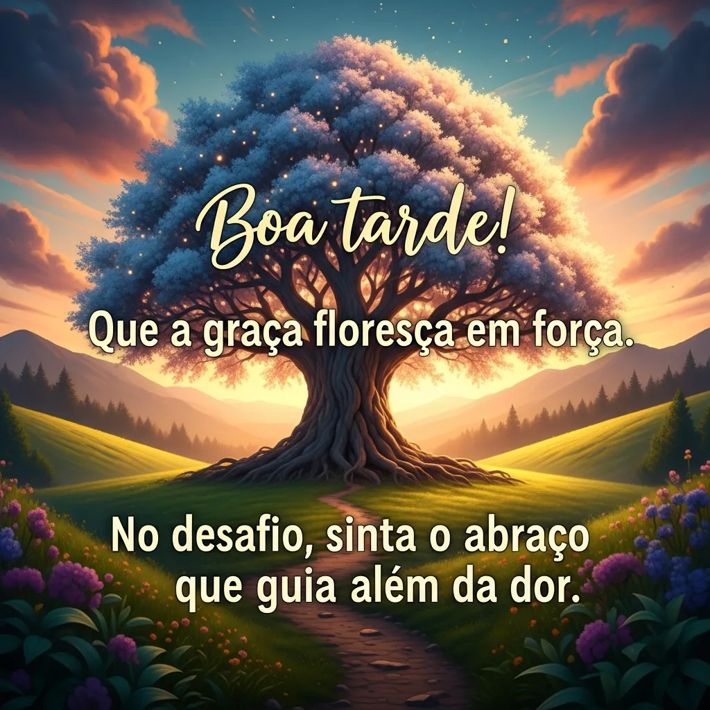 Florescendo Abraço na Adversidade