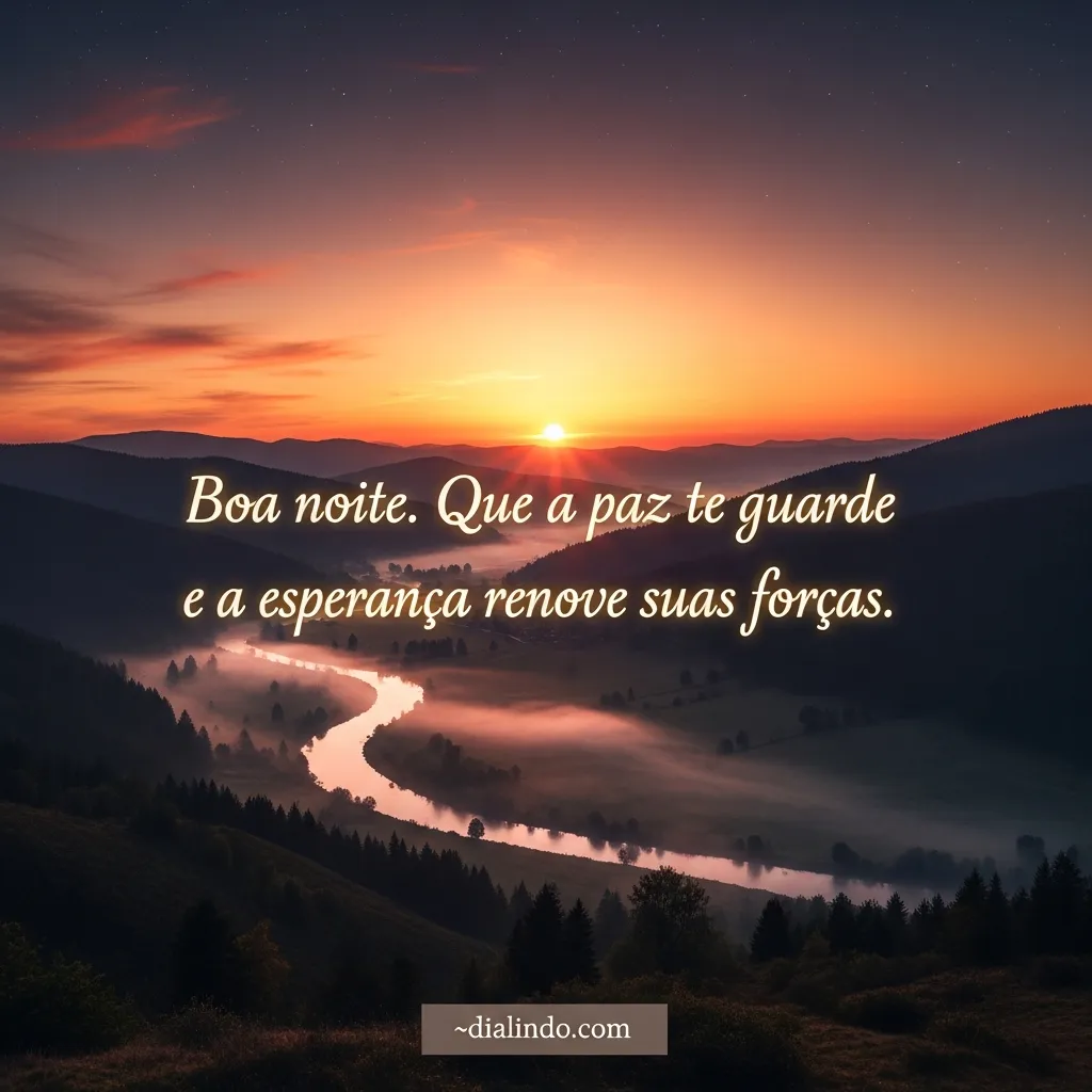 Paz, Esperança: Refúgio Noturno