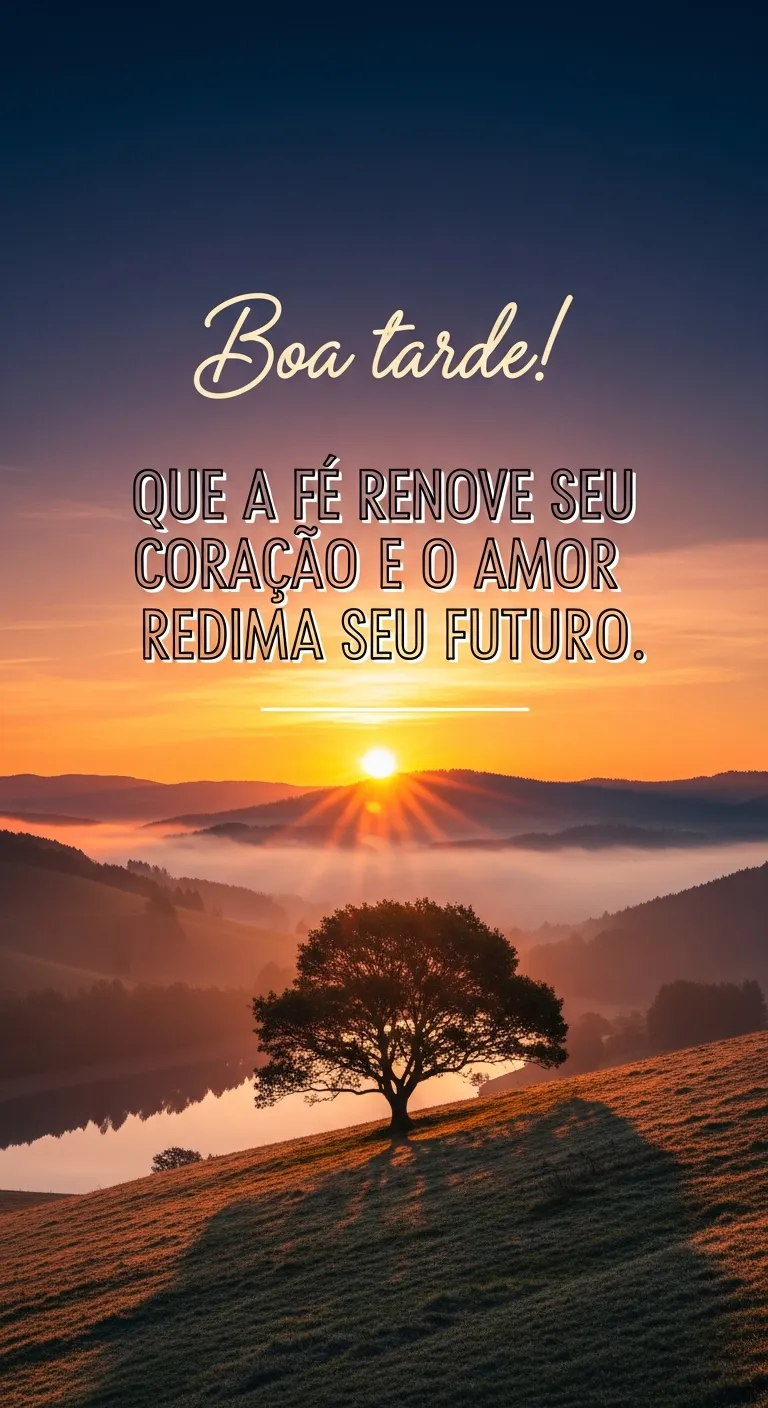 Fé, Amor, Futuro Redimido.