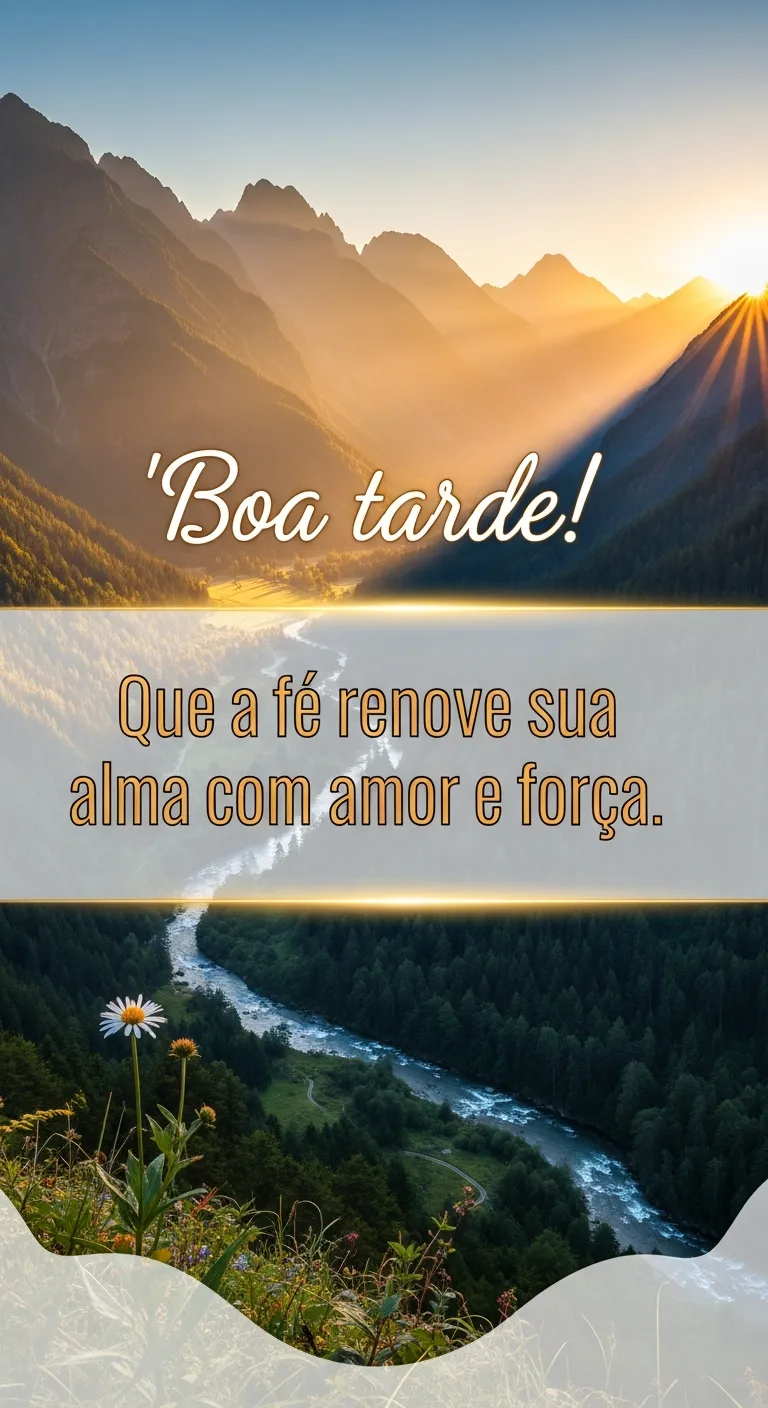 Alma renovada em amor.