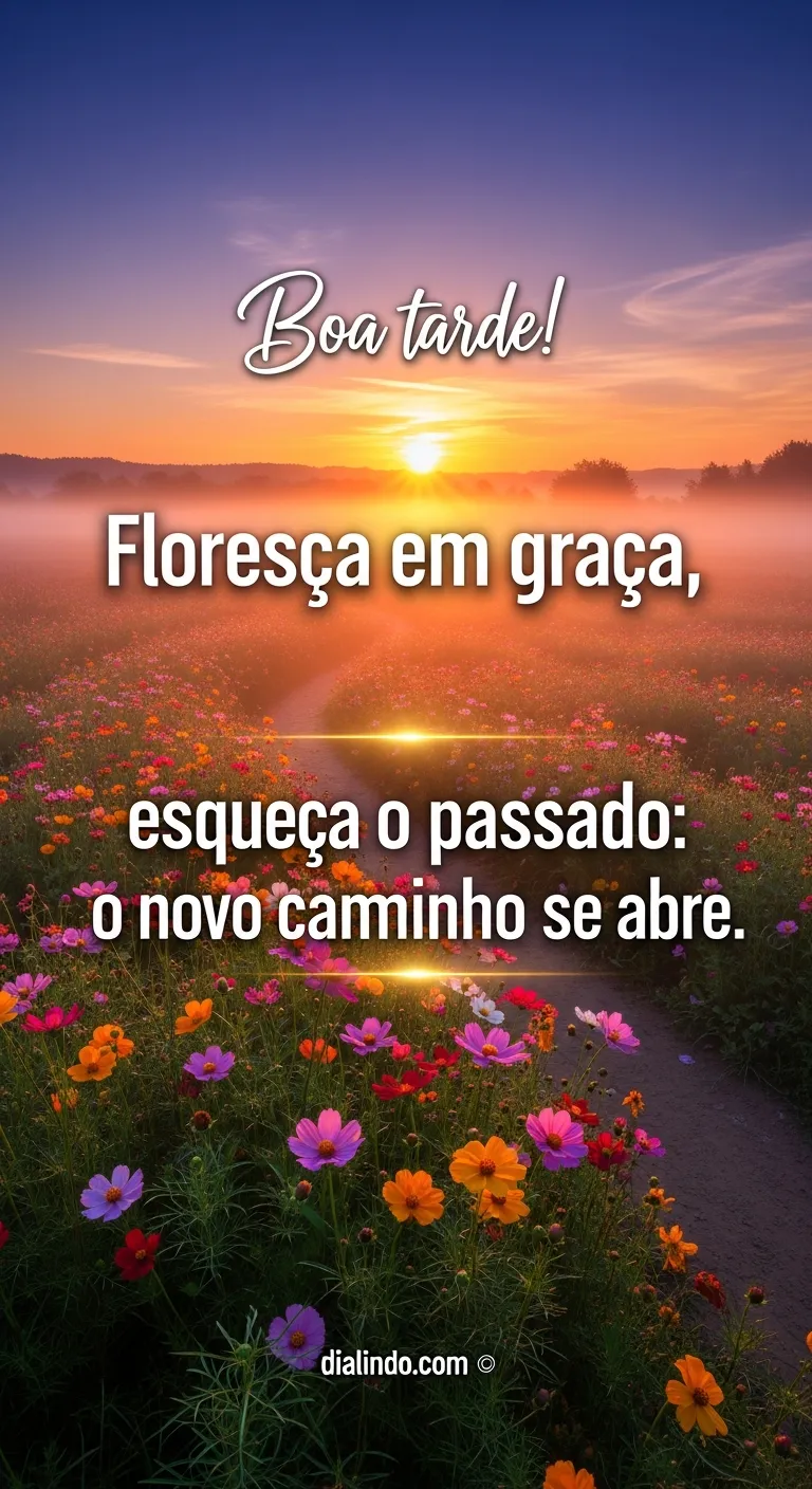 Desabrochar: Graça, Esquecimento, Caminho