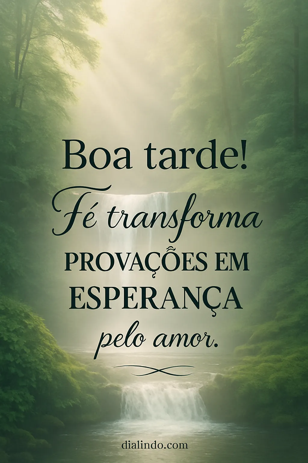 Amor, Fé, Esperança Reforçada.