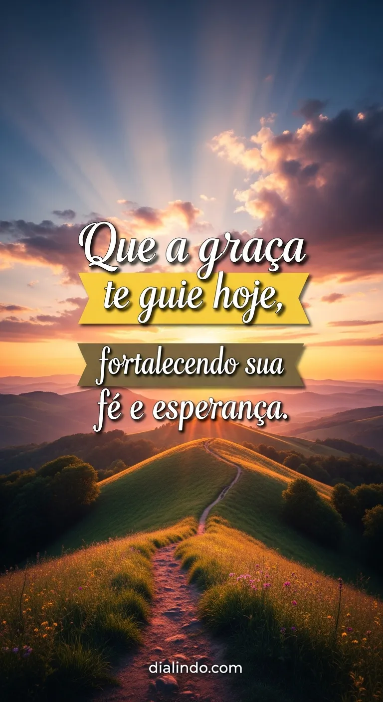 Graça: Rumo Certo, Fé Forte.