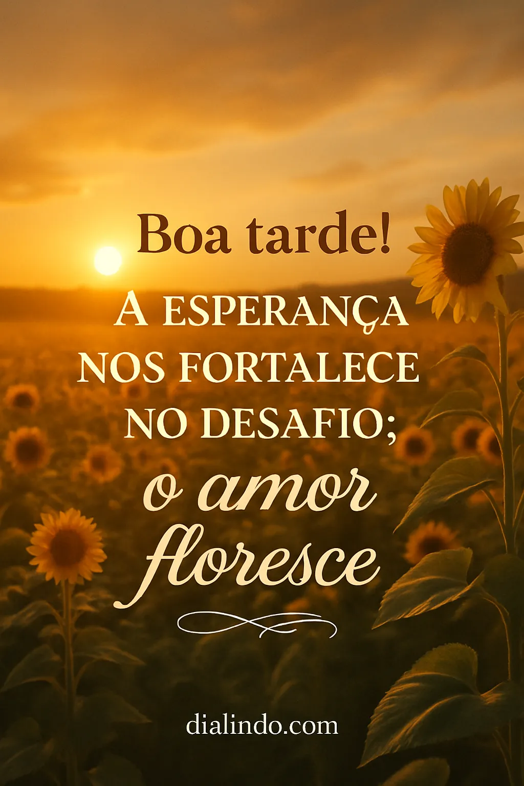 Desafio nutrido: Amor que nasce