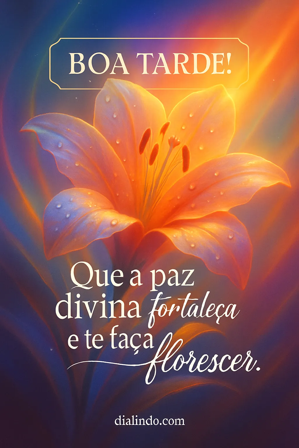 Paz Divina: Florescer Fortalecido
