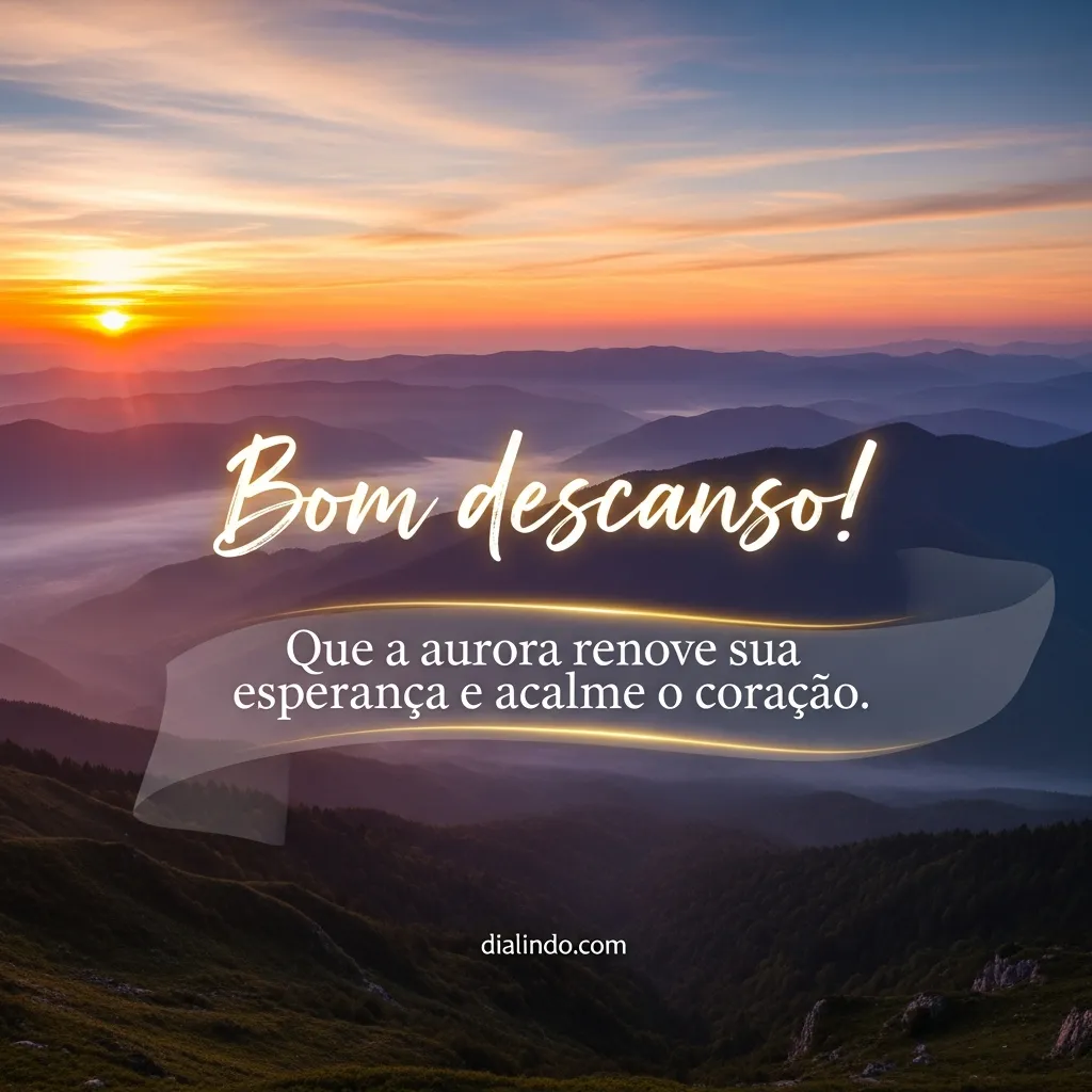 Alvorada da Esperança Calma.