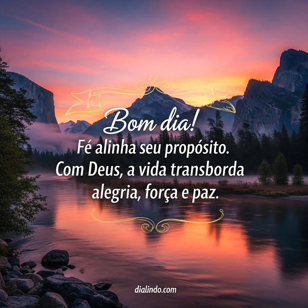 Propósito Divino: Alegria Transbordante.