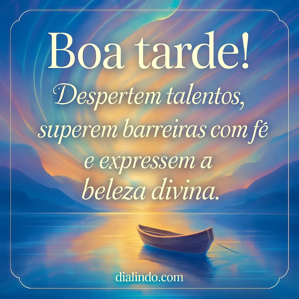 Talento, Fé e Beleza Divina