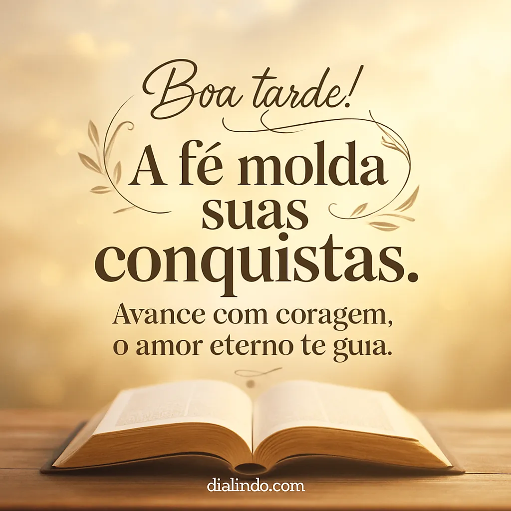 Amor Eterno, Fé Conquistadora.