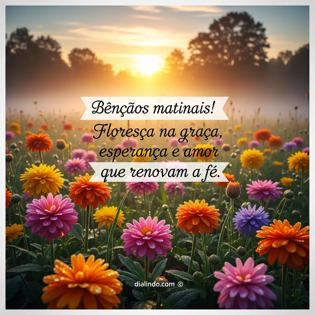 Amanhecer: Fé Florescida em Graça