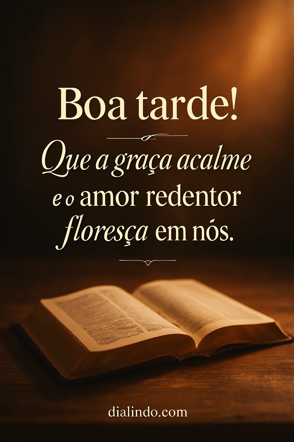 Calmaria Redentora Florescendo em Nós