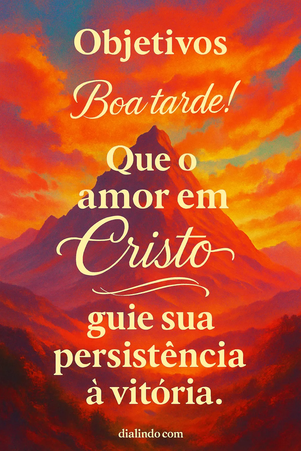 Amor Guiando a Persistência Vitoriosa