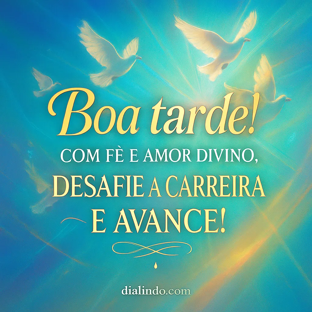 Fé Alavanca a Carreira