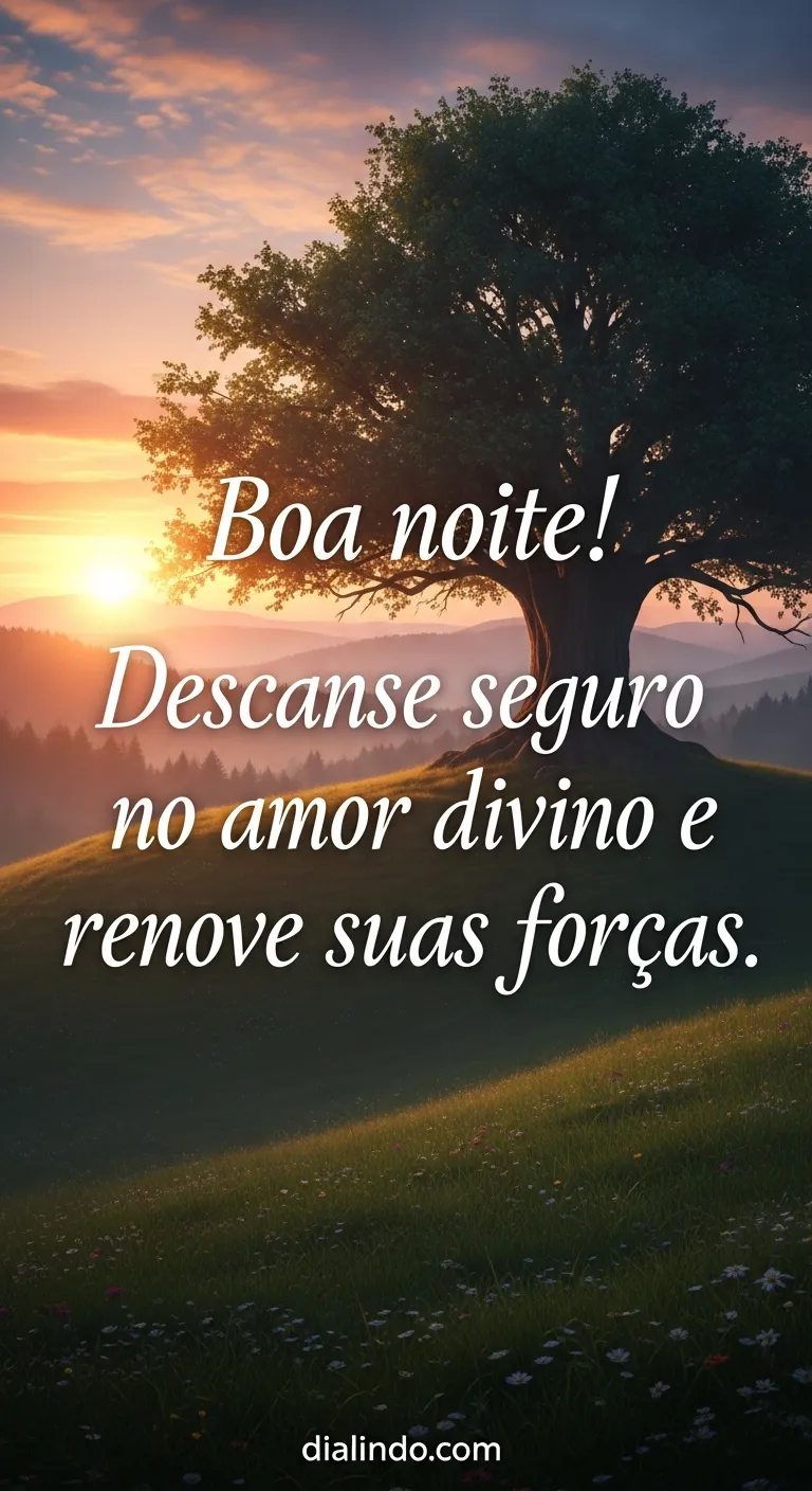 Amor Divino: Descanso Renovador.