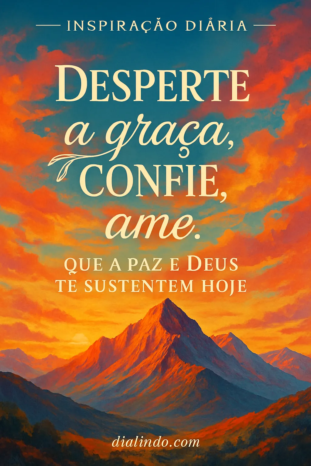 Graça, Confiança, Amor Sustentador