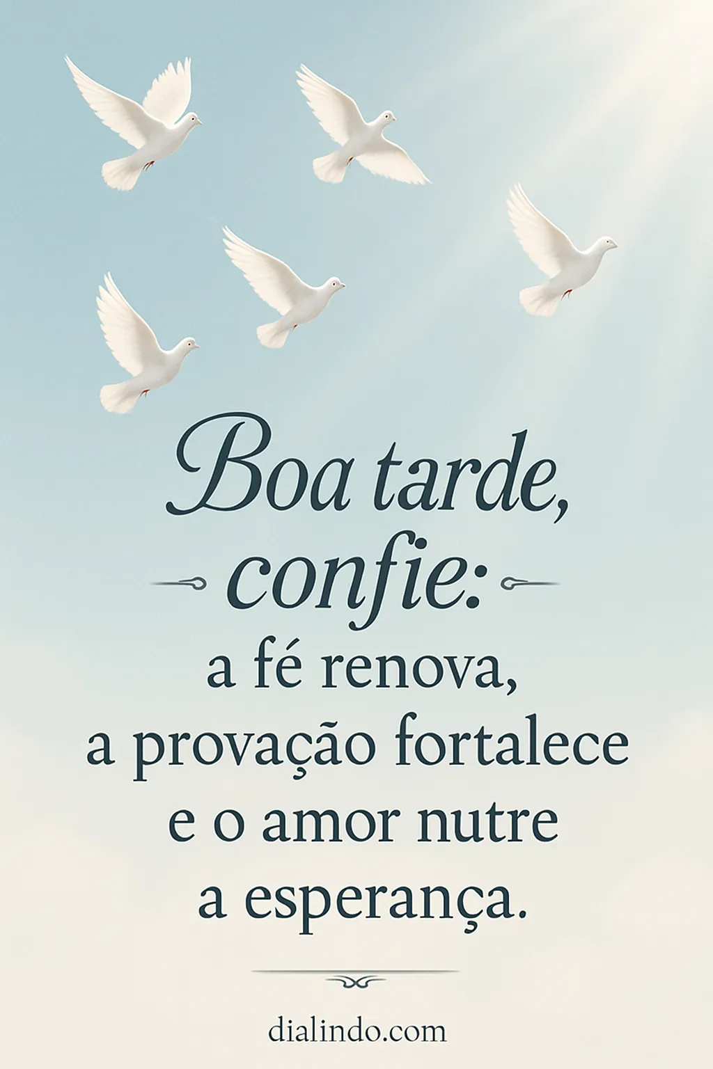 Trindade de Esperança: Fé, Força, Amor