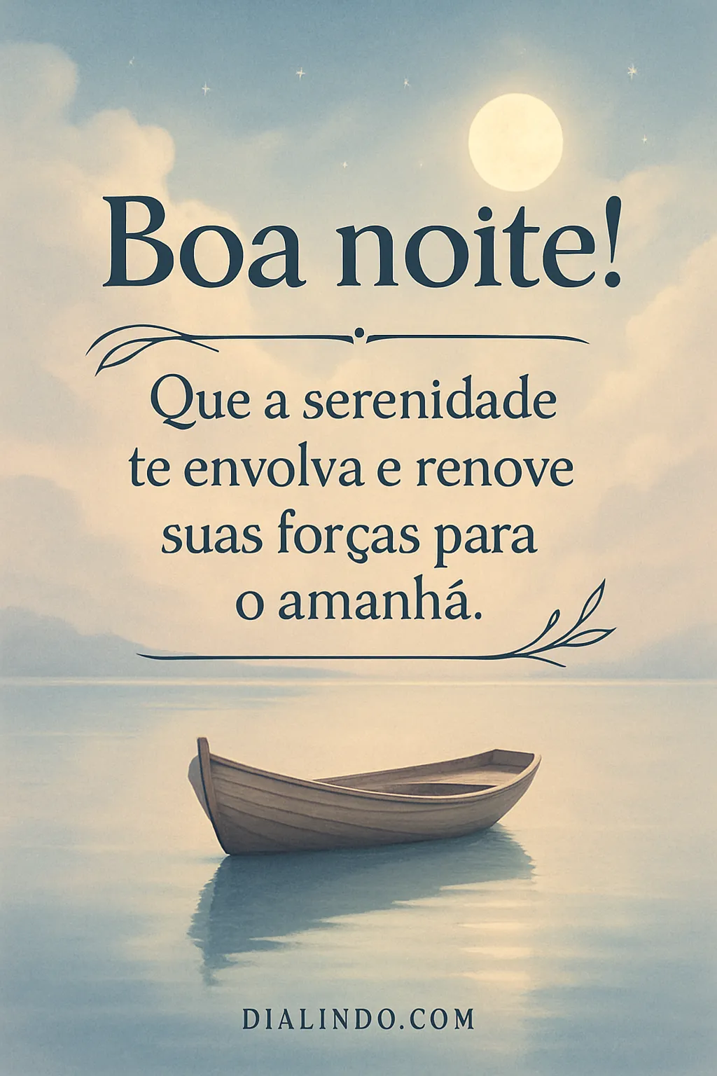 Serenidade: Repouso e Renovação.