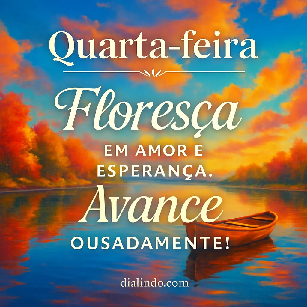 Amor Florido, Ousadia Adiante.