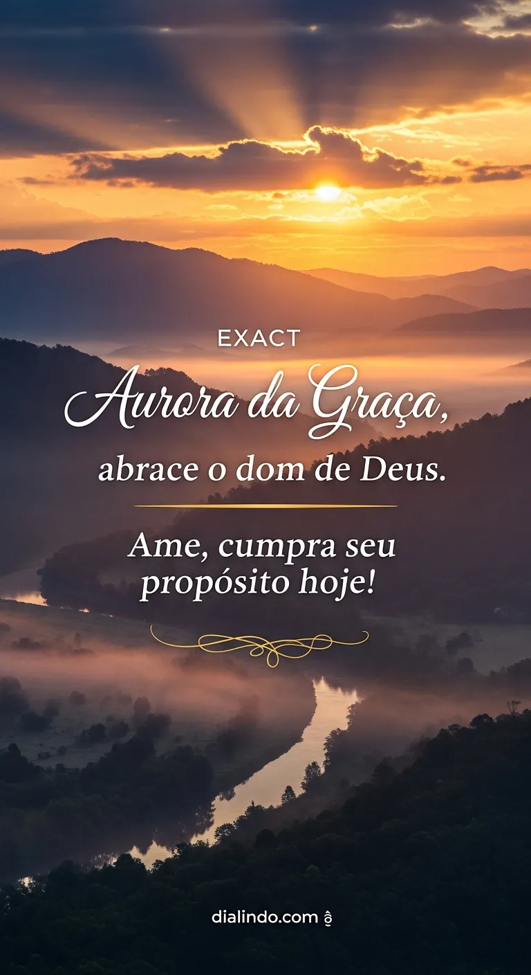 Alvorecer do Propósito Divino