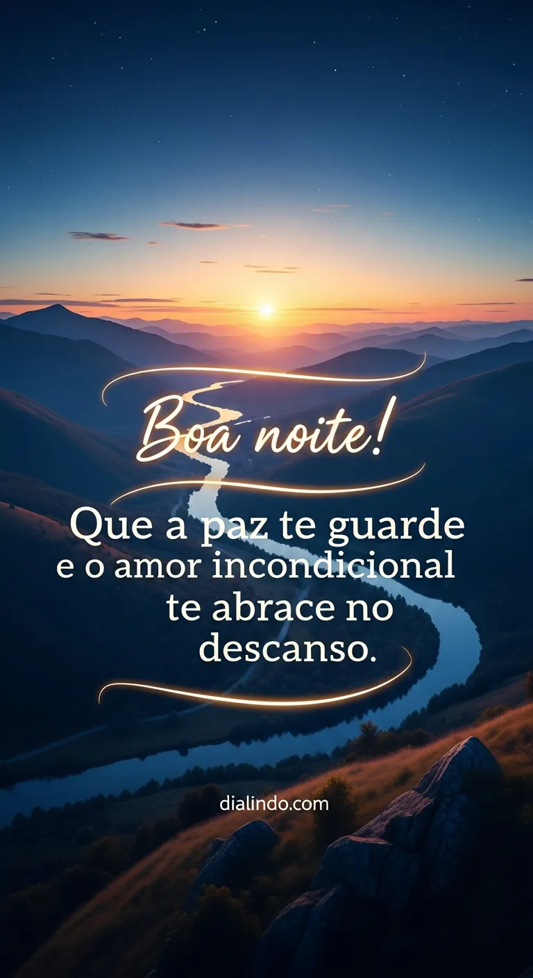 Descanso Abrigado: Paz e Amor.