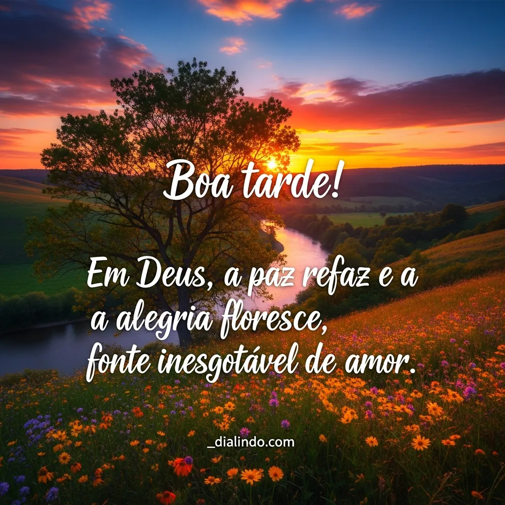 Paz Refeita, Alegria Florida