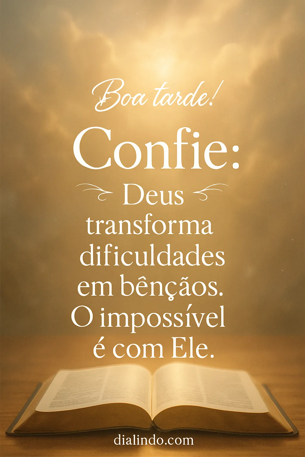 Impossível: Palco da Bênção Divina