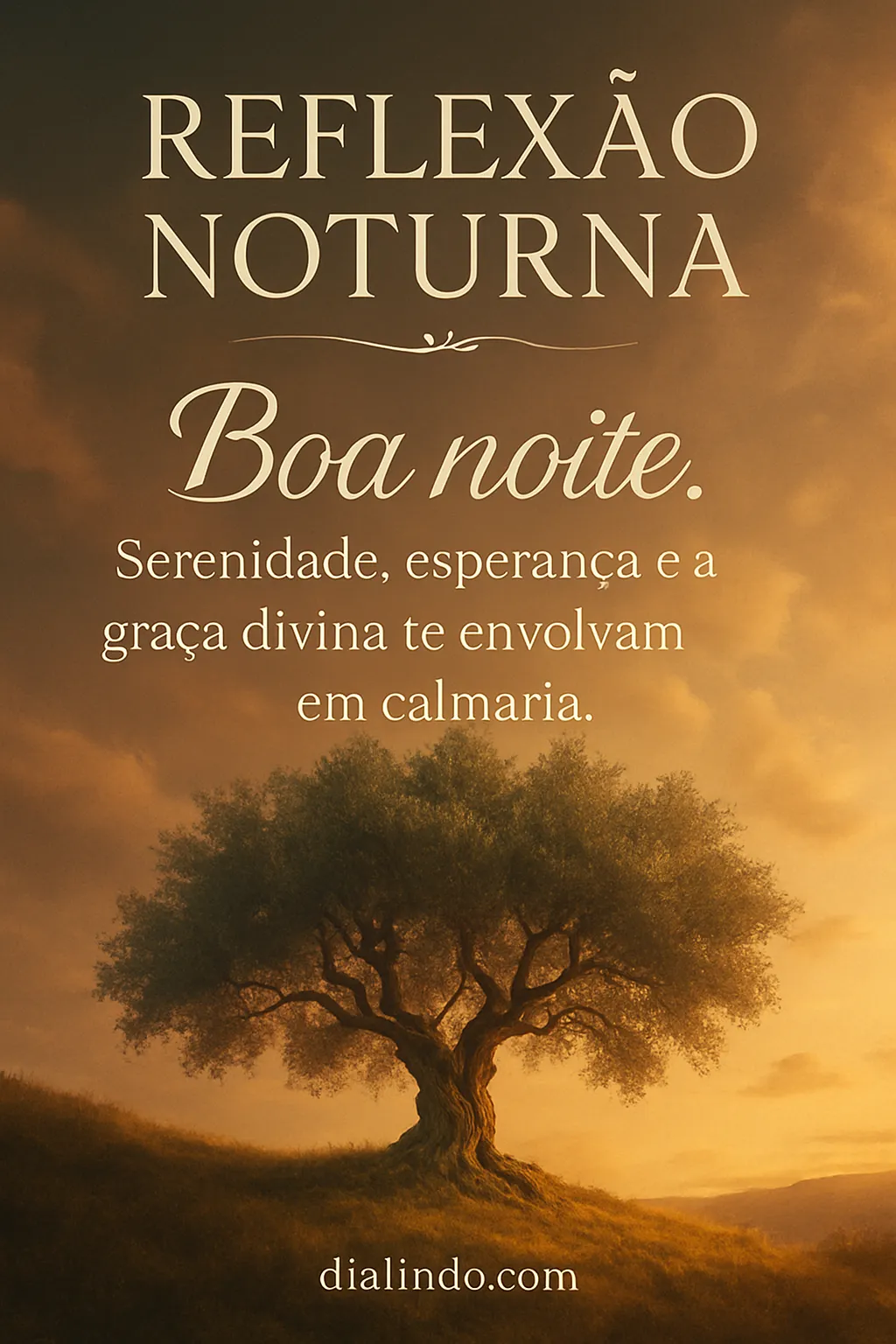 Calmaria Divina: Esperança Noturna