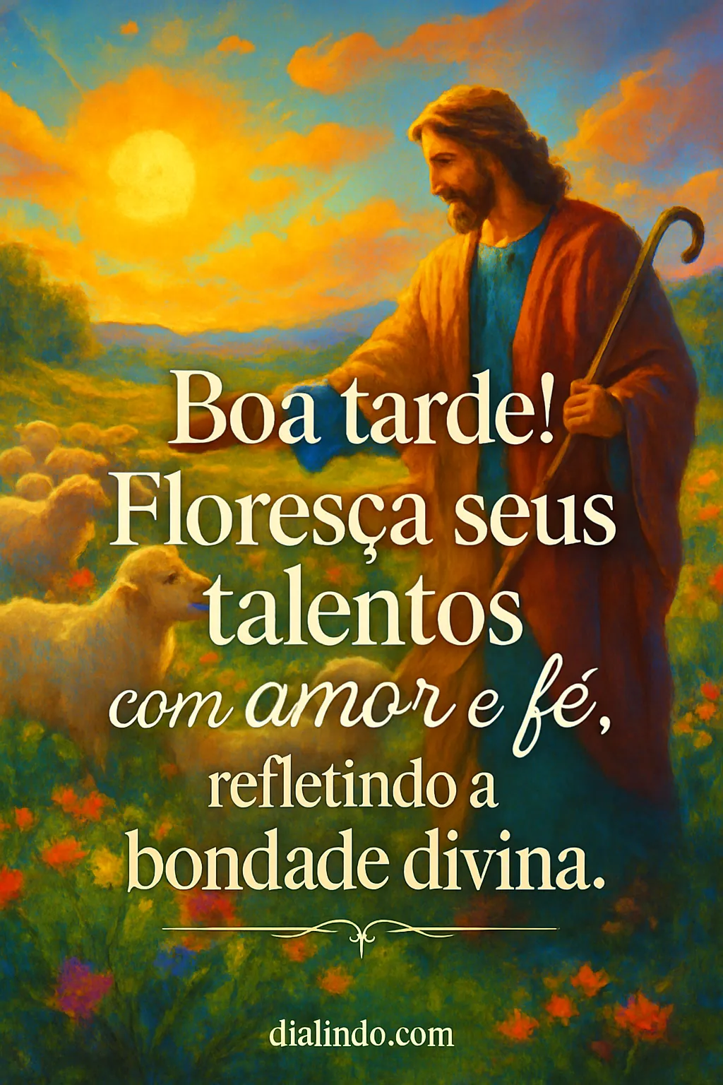 Talentos Florescem em Bondade Divina